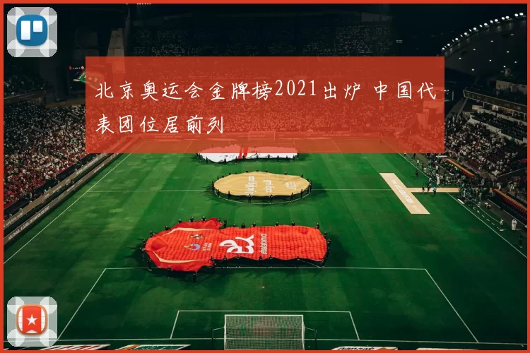 北京奥运会金牌榜2021出炉 中国代表团位居前列