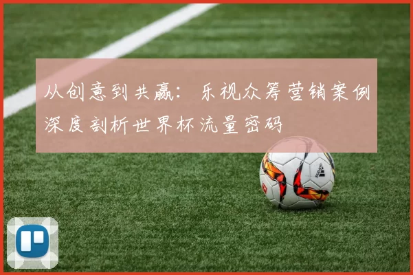 从创意到共赢:乐视众筹营销案例深度剖析世界杯流量密码