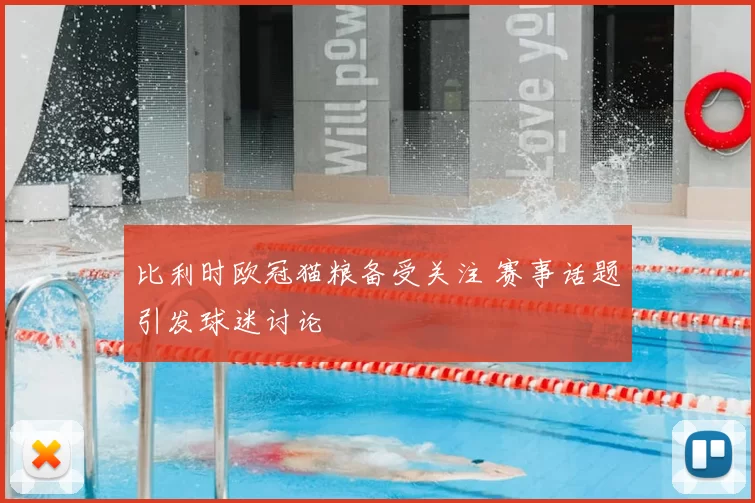 比利时欧冠猫粮备受关注 赛事话题引发球迷讨论